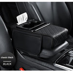 Premium Car Armrest Organizer & Comfort Pad(black)