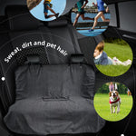 Grey Waterproof Towel Car Back Seat Cover - Universal Non-Slip Sweat-Absorbent Bucket Seat Protector for Gym Fitness and Beach