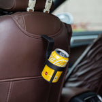 Black Car Cup Holder – Universal Vehicle Drink Organizer, Portable Beverage Rack (Set of 4)