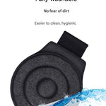 Red 360° Swivel Car Seat Cushion – Portable Rotating Transfer Aid for Elderly, Pregnant Women & Mobility Support