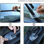8PCS Car Wiper Arm Hole Protector Guards -Silicone Windshield Wiper Arm Hole Protector Dust Cover against Leaves, Debris, Ice and Snow – Auto Exterior Accessories Universal for Most Vehicles