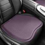 Purple Universal Honeycomb Gel Seat Cushion - Breathable Cooling Pad for Car & Office - Ergonomic Pressure Relief & Non-Slip Design for Long Sitting