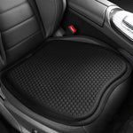 Black Universal Honeycomb Gel Seat Cushion - Breathable Cooling Pad for Car & Office - Ergonomic Pressure Relief & Non-Slip Design for Long Sitting