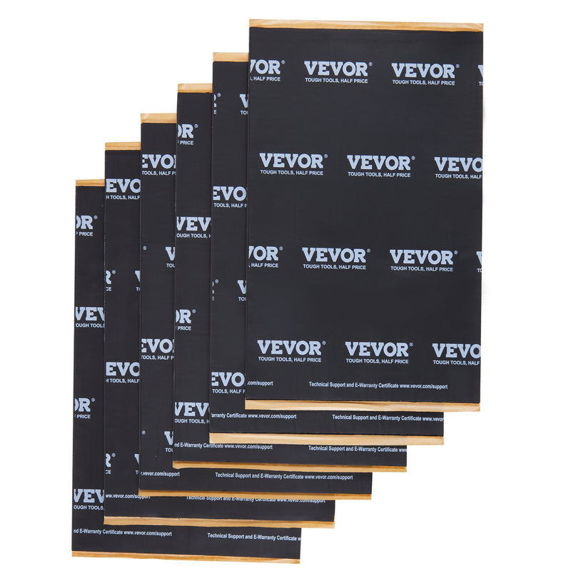 Car Sound Deadening Mat, 200 mil 2.3sq.m Car Sound Dampening Material, Butyl Automotive Sound Deadener, Noise Insulation and Vibration Dampening Material for Car