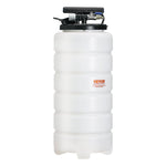 Fluid Extractor, 15 Liters Capacity, Pneumatic/Manual Oil Changer Vacuum Fluid Extractor with Dipstick and Liquid Suction Hose, Oil Extractor Change Pump for Automotive Fluids Vacuum Evacuation