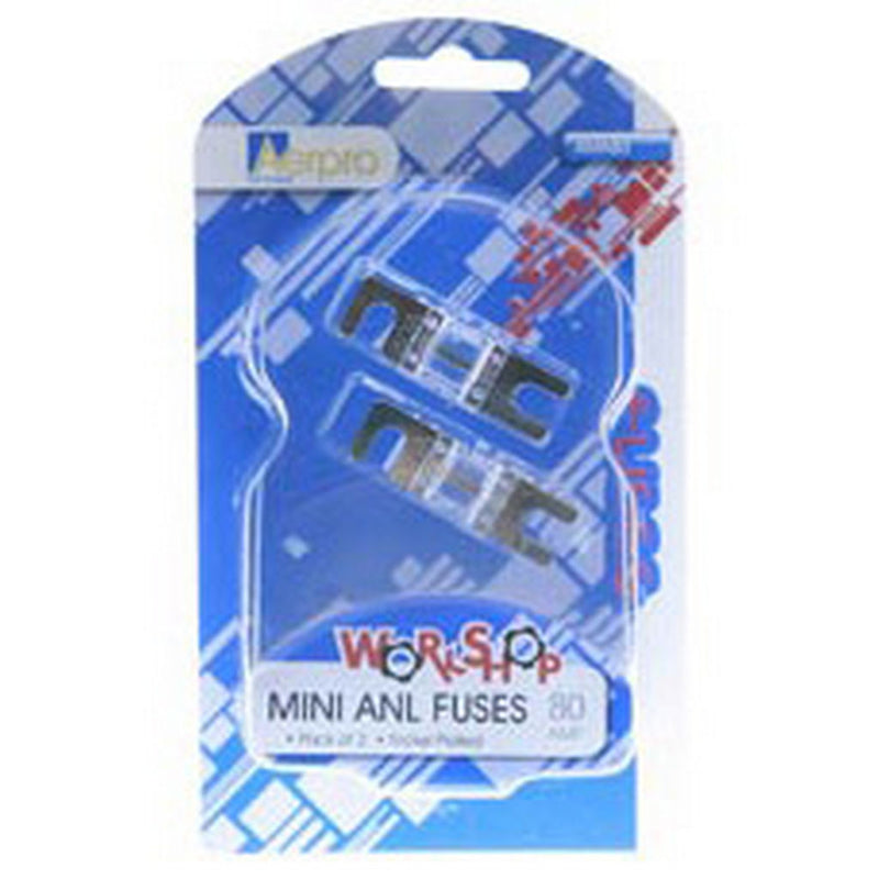 Aerpro 80A Mini ANL Fuses - Packet Of 2