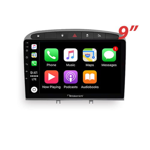 Peugeot 308 2008-2014 Nakamichi 9in Android Head Unit