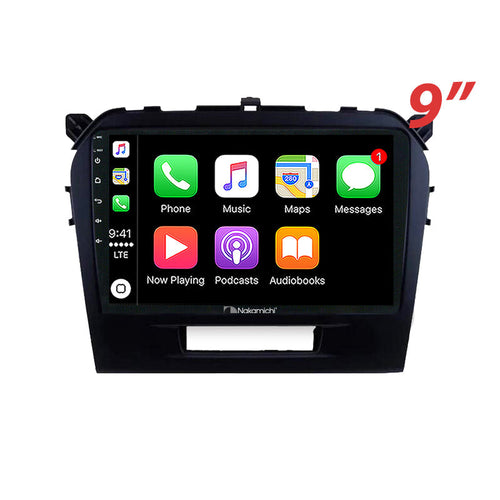 Suzuki Vitara 2015+ Nakamichi 9in Android Head Unit