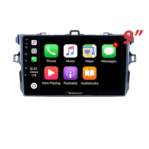 Toyota Corolla 2007-2011 Nakamichi 9in Android Head Unit