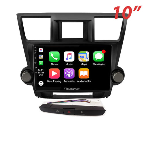 Toyota Kluger 2007-2013 Nakamichi 10in Android Head Unit